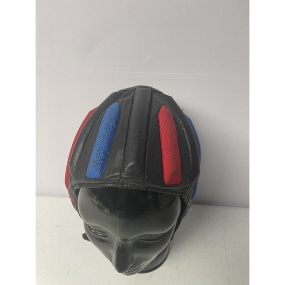 Vintage Leather Skull Hat Cap Helmet Hat Shoppe Custom Leather Hats USA Made - Picture 2 of 11